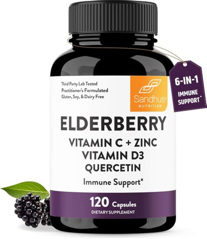 What is Elderberry vitamin C and zinc good for?