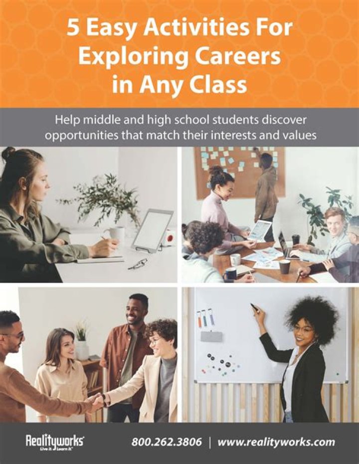 What is exploring careers in middle school?