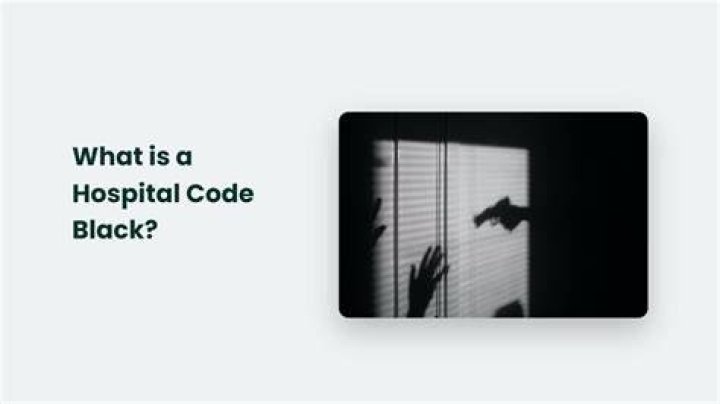 What is hospital code black?