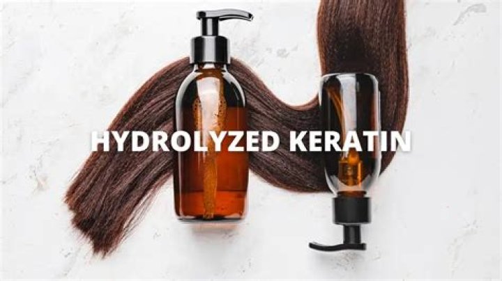 What is hydrolyzed keratin made from?