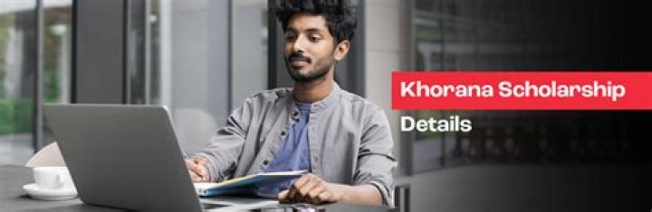 What is Khorana scholarship?
