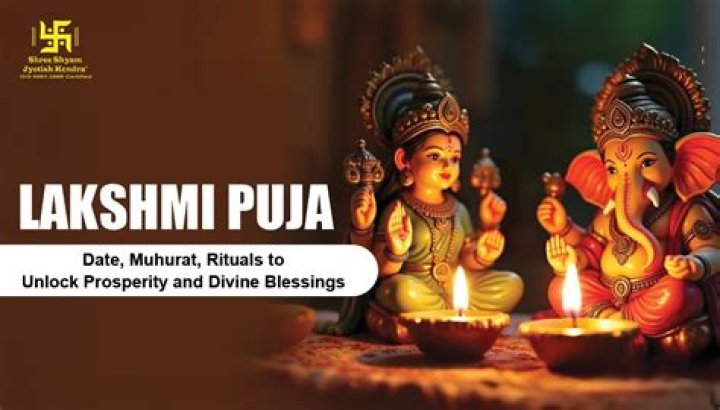 What is Laxmi puja time?