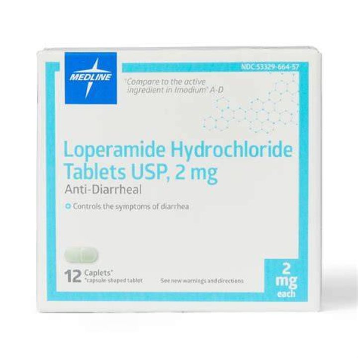 What is loperamide hydrochloride tablet used for?