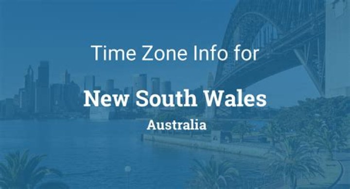 What is New South Wales time zone?