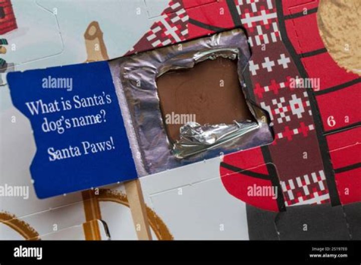 What is Santas dogs name?