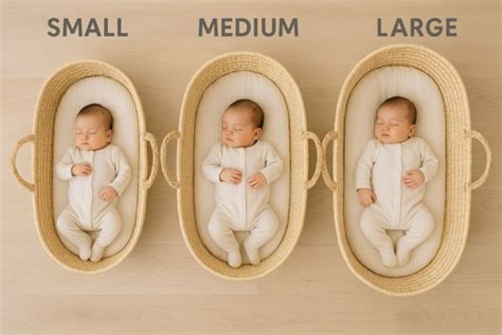 What is standard Moses basket size?