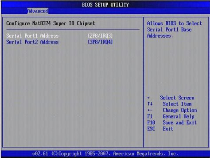 What is Super IO configuration?