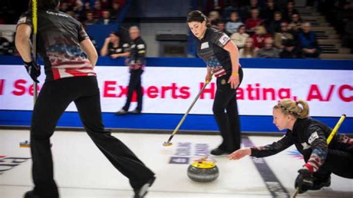 What is sweeping in curling?
