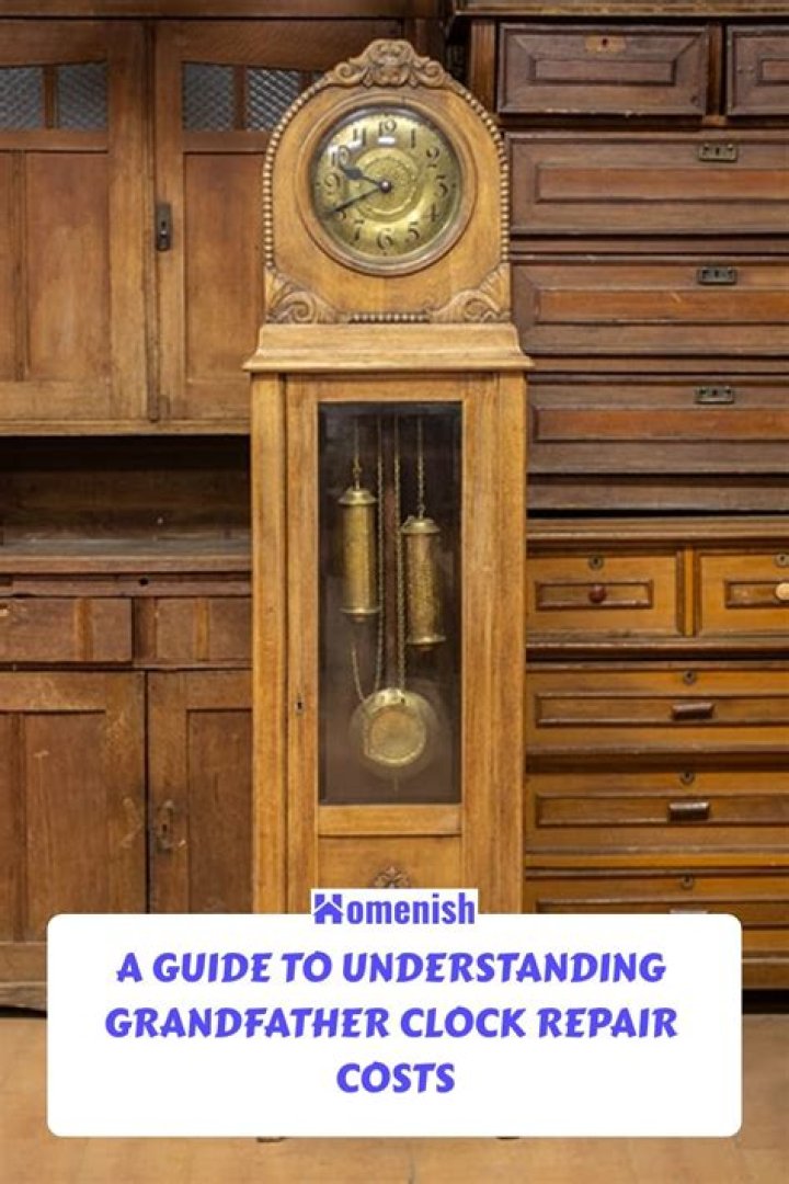 What is the average cost to repair a grandfather clock?
