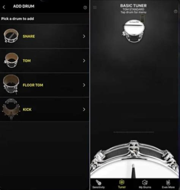 What is the best drum tuner app?