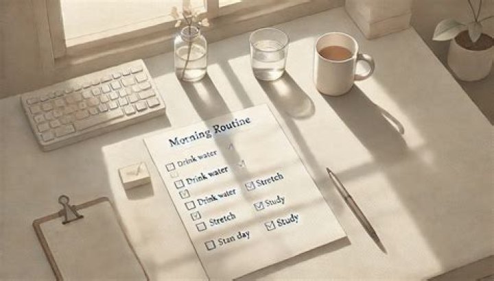 What is the best morning routine for a student?