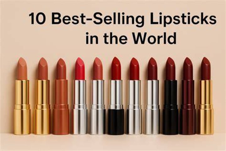 What is the best selling lipstick in the UK?