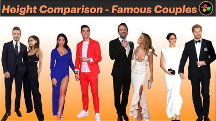 What is the biggest height difference for a couple?
