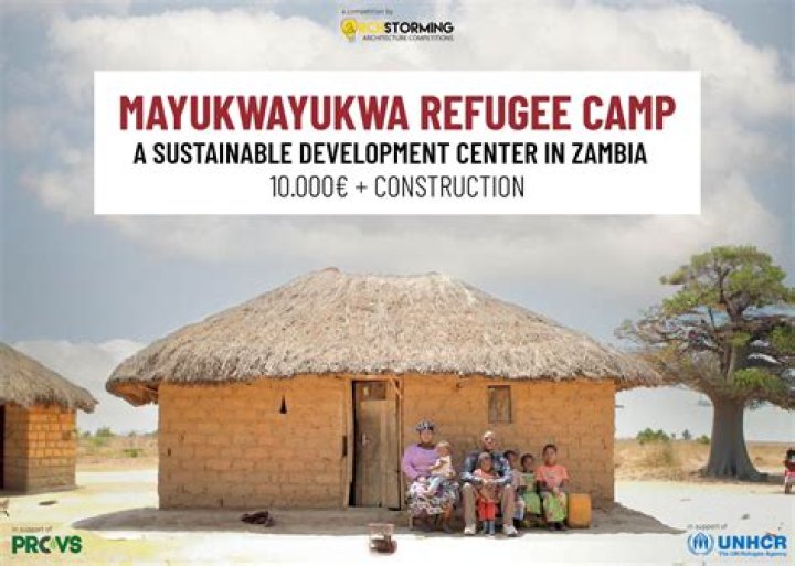 What is the biggest refugee camp in Zambia?