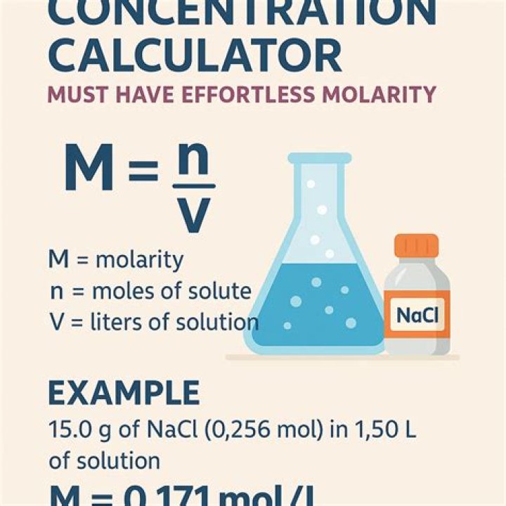 What is the concentration of chloride ion in molarity?
