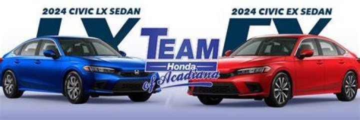 What is the difference between LX and DX Honda Civic?