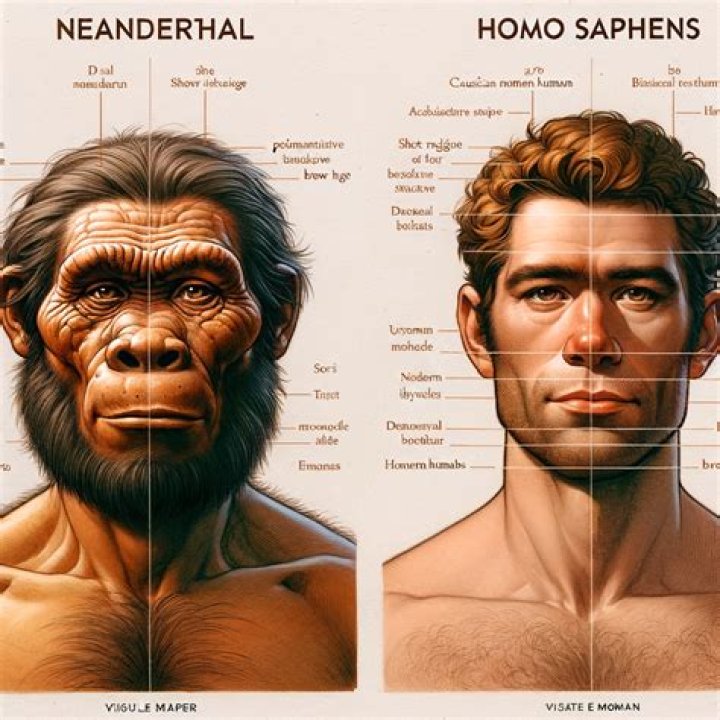 What is the difference between Neanderthal and Homosapien?