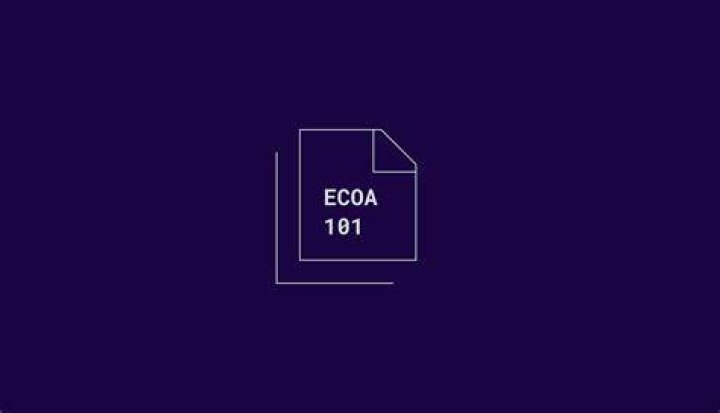 What is the ECOA rule?