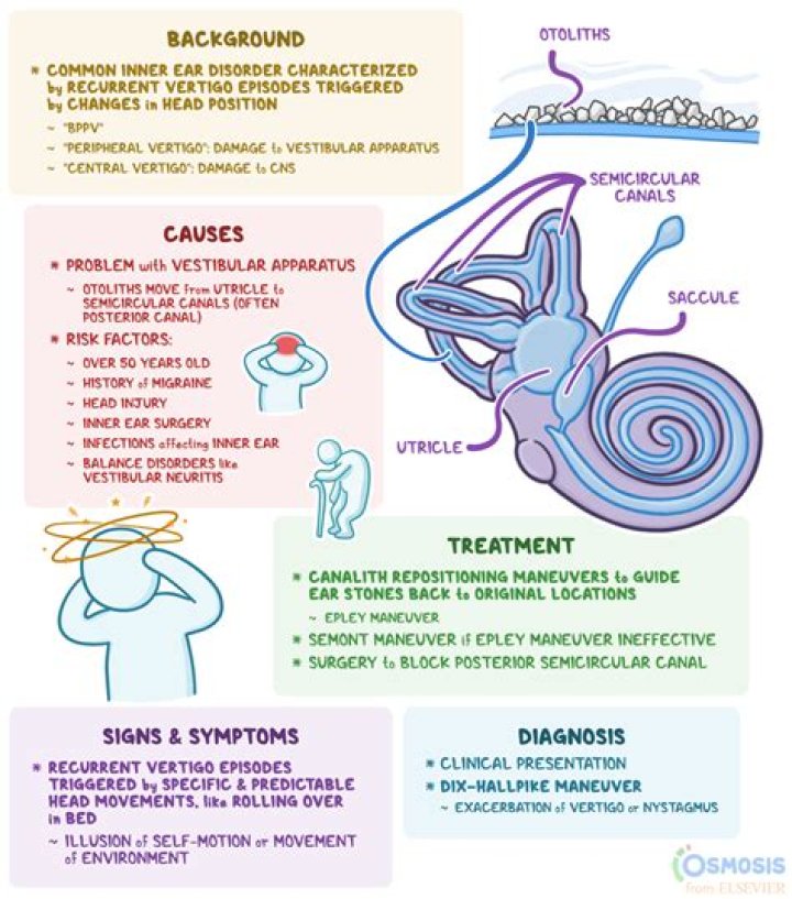 What is the emotional reason for vertigo?