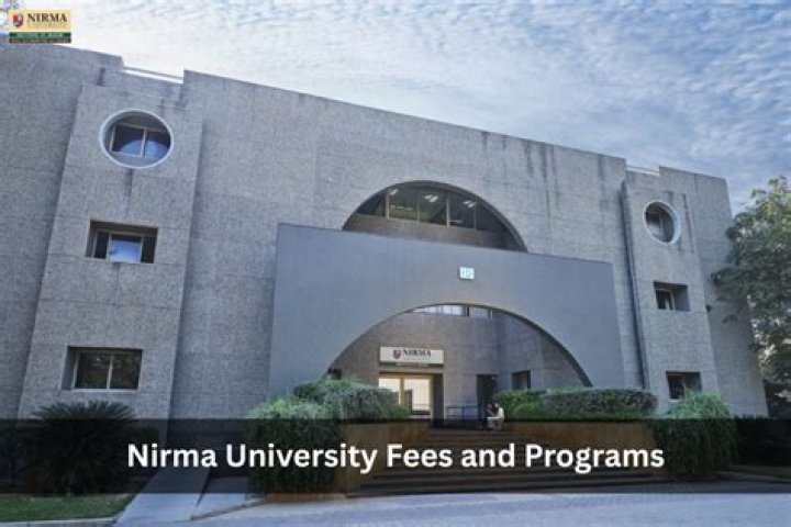 What is the fees of MBA in Nirma University?