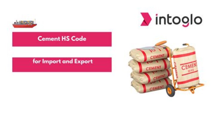 What is the HS code for cement?