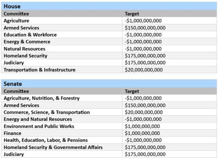 What is the Senate budget resolution?