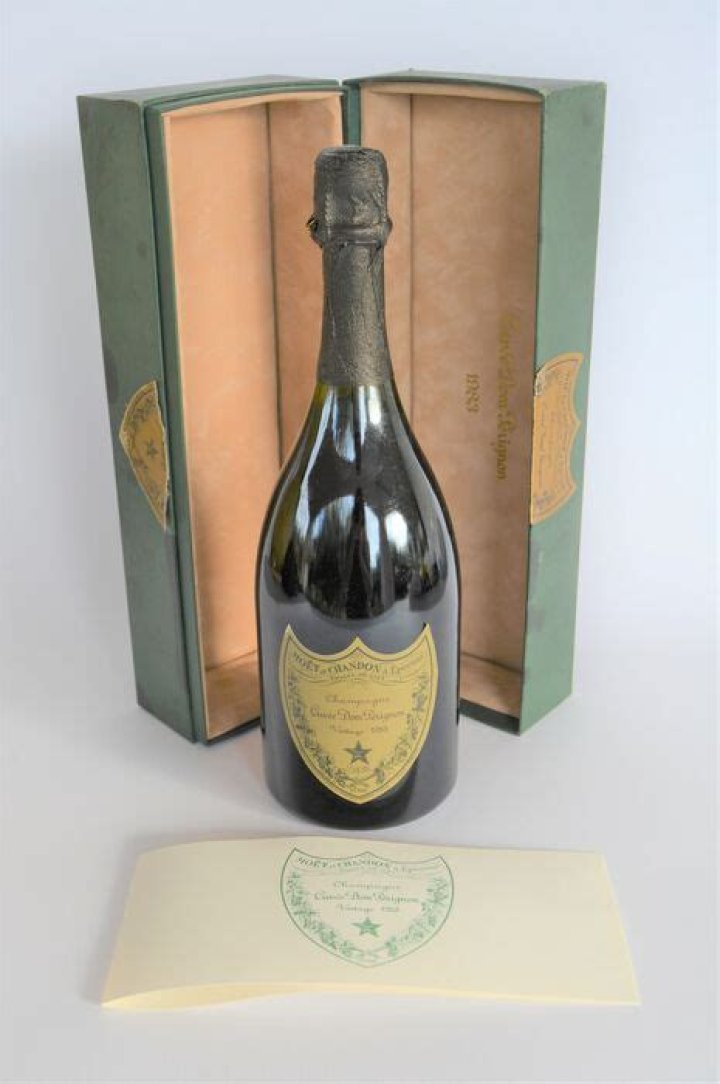 What is the value of a 1983 bottle of Dom Perignon?
