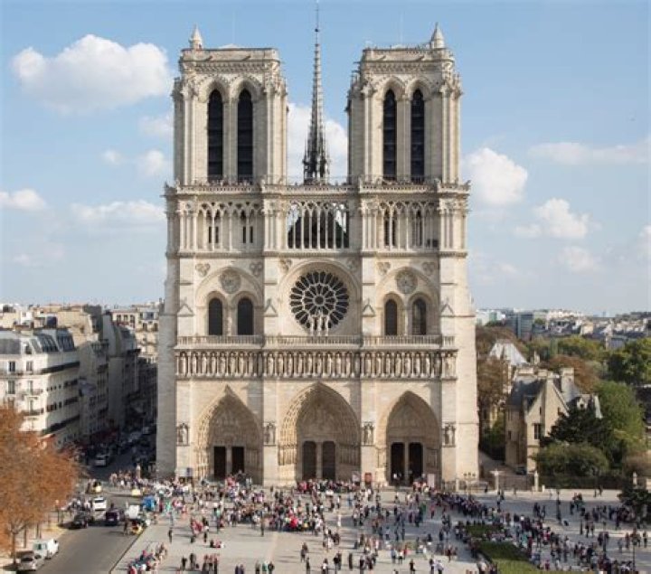 What is the west facade?