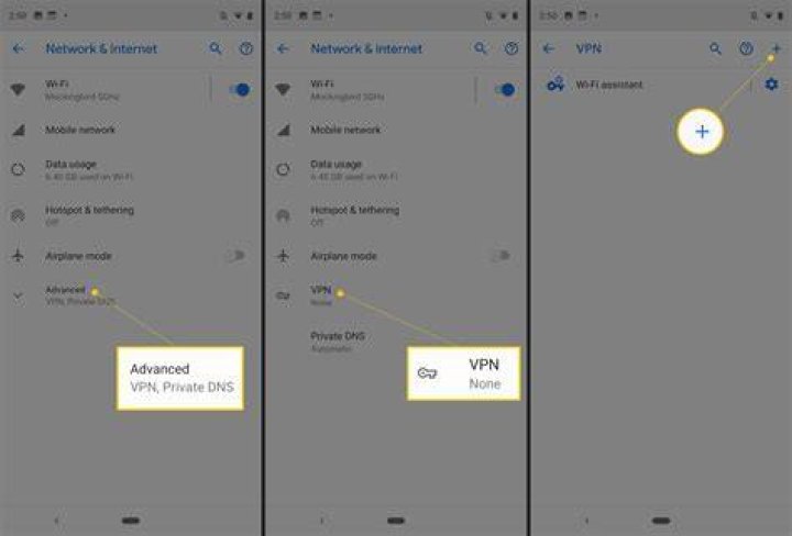 What is VPN on my Samsung phone?