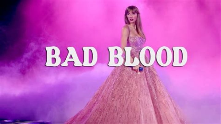 What key is bad blood by Taylor Swift?
