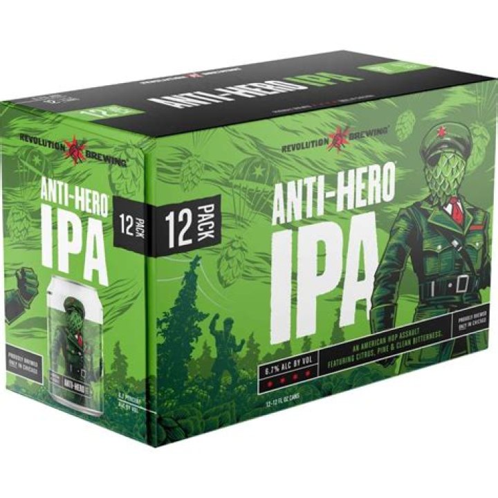What kind of beer is revolution anti hero?