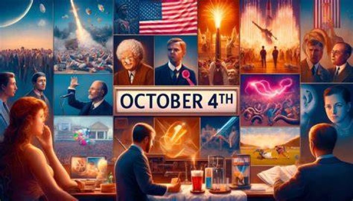 What occured on October 4th 1957?