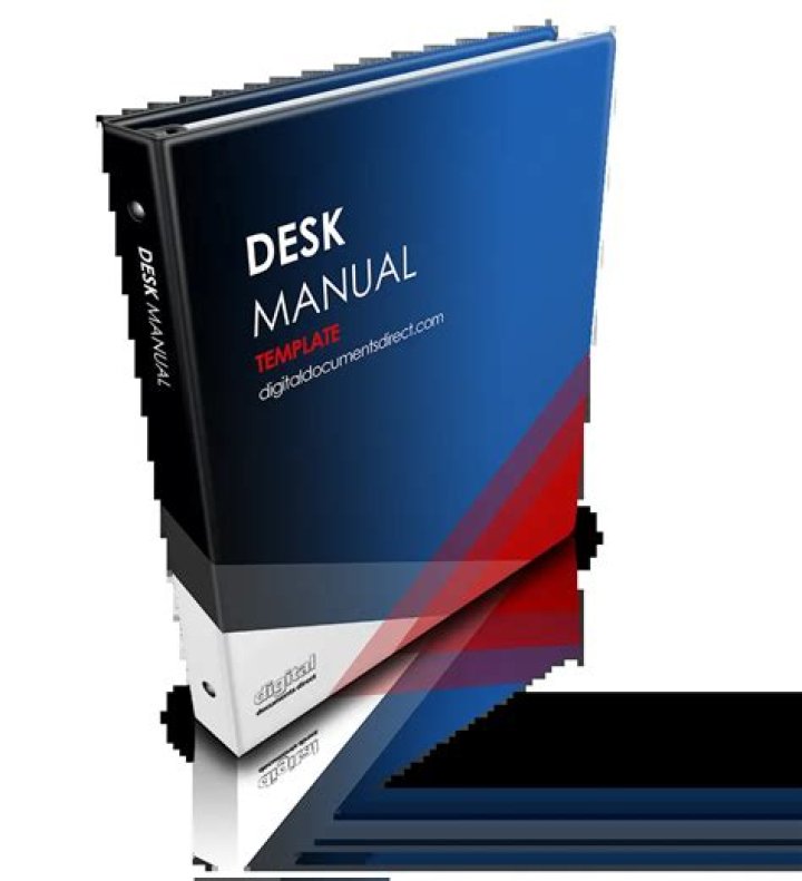 What should a desk manual include?