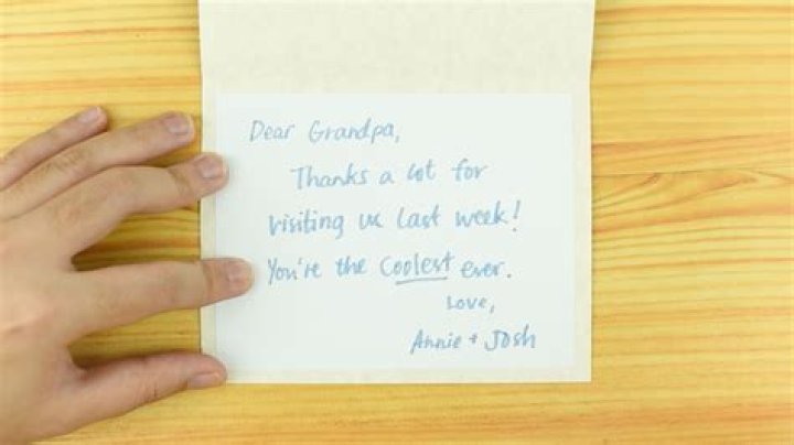 What should I write on the greeting card?