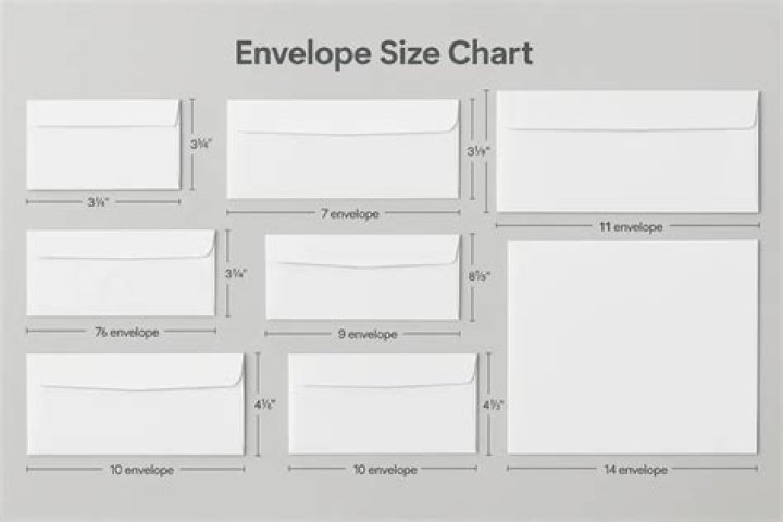 What size envelope fits checks?