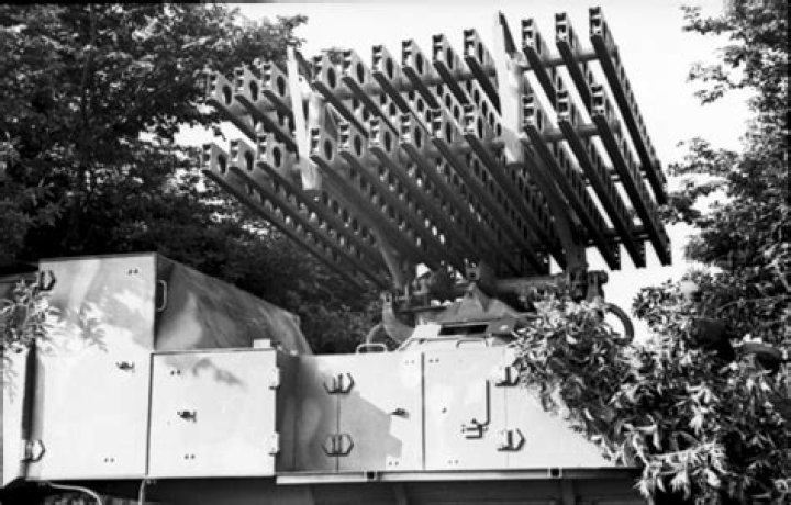 What was the 8 cm Raketen-Vielfachwerfer?