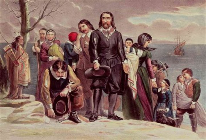 What was the Pilgrims first encounter?