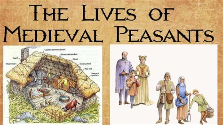 What were medieval peasants called?