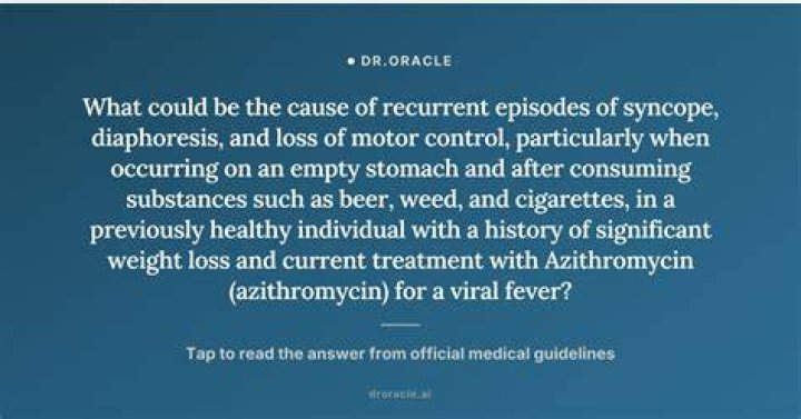 What would cause diaphoresis?