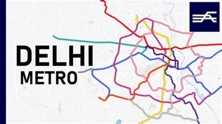 When was Delhi Metro train started?