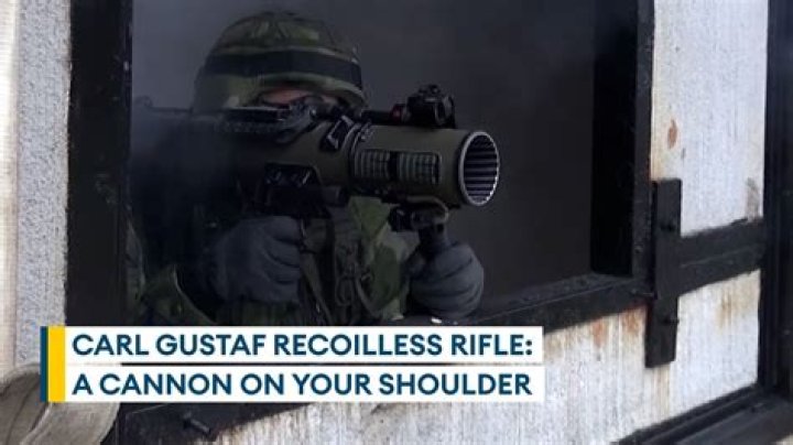 When was the recoilless rifle invented?