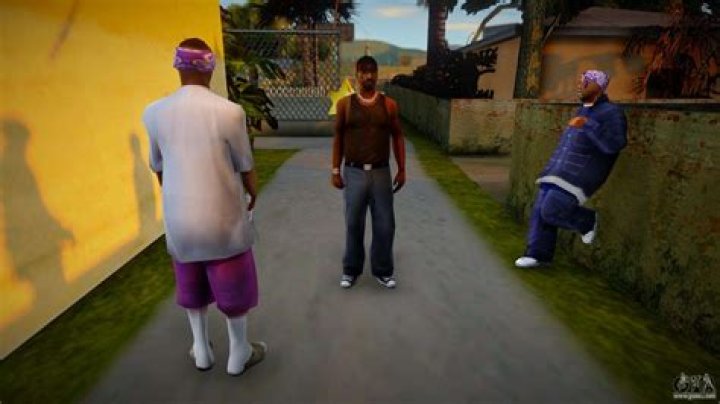 Where are Ballas in GTA San Andreas?