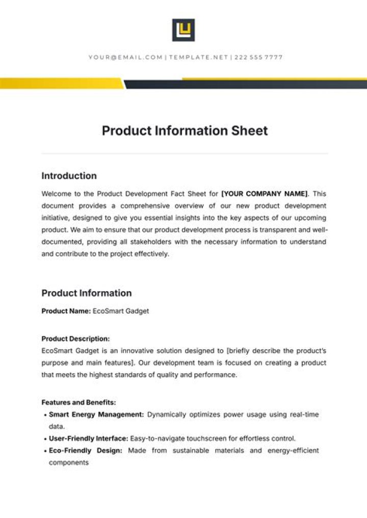 Where can I find the product information for a Streamlight?
