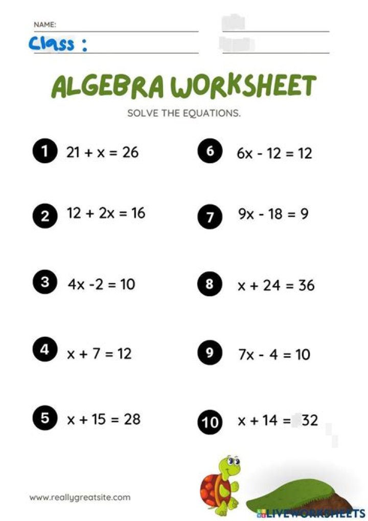 Where can I learn algebra online free?