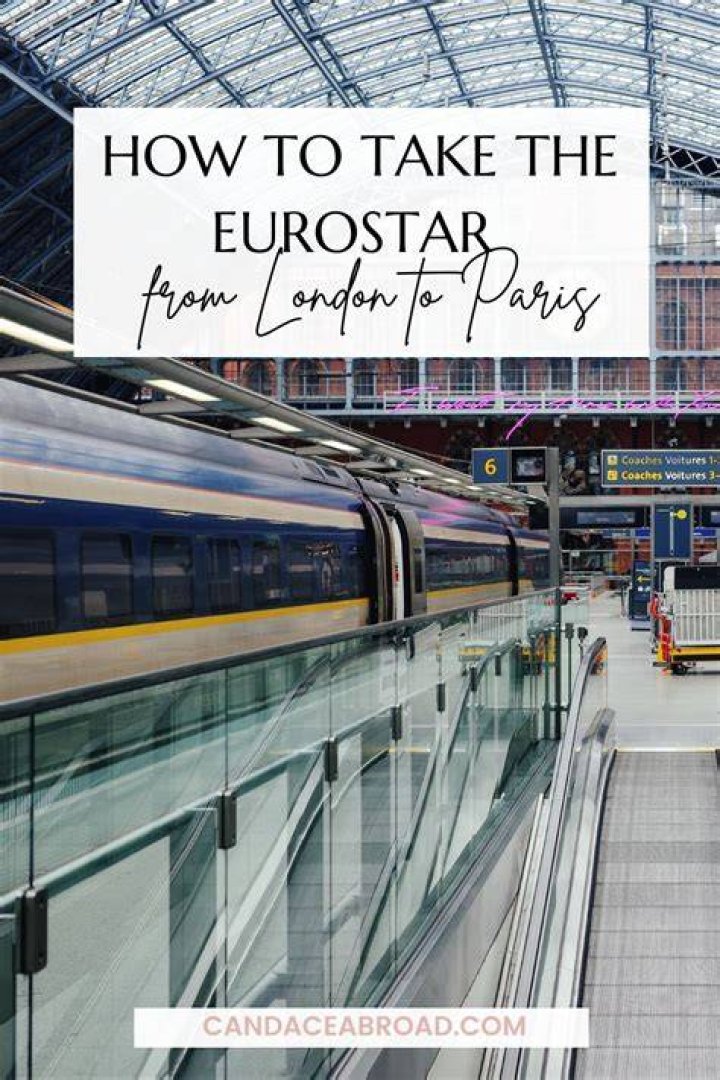 Where do you catch the Eurostar from London to Paris?
