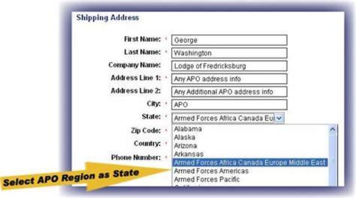 Where is APO 09630?