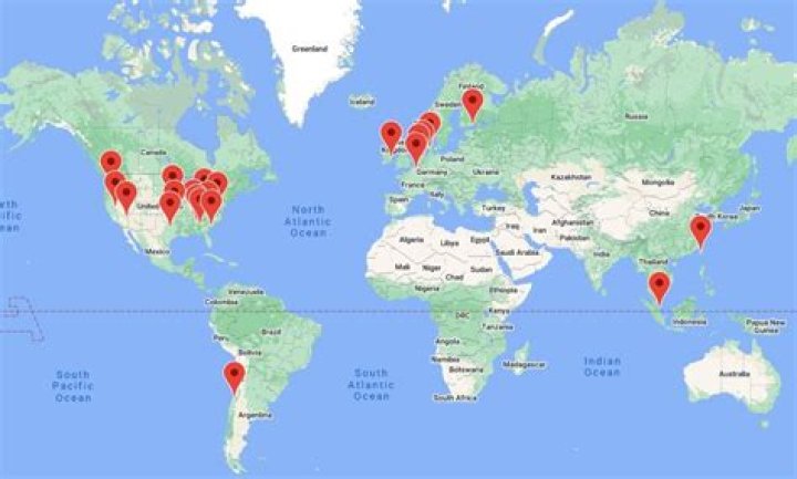 Where is Google located in Australia?
