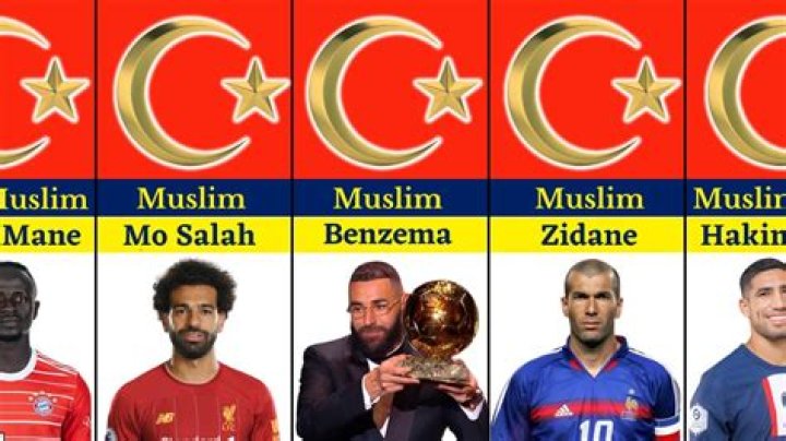 Which footballers are Muslim?