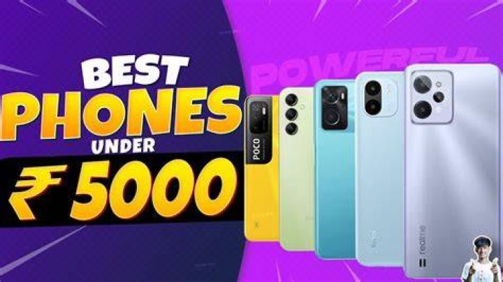 Which is the best smartphone under Rupees 5000?