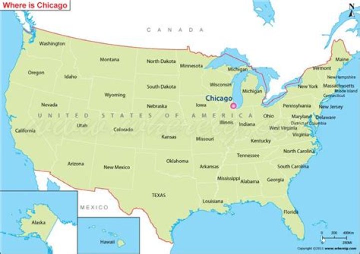 Which state is Chicago in USA?